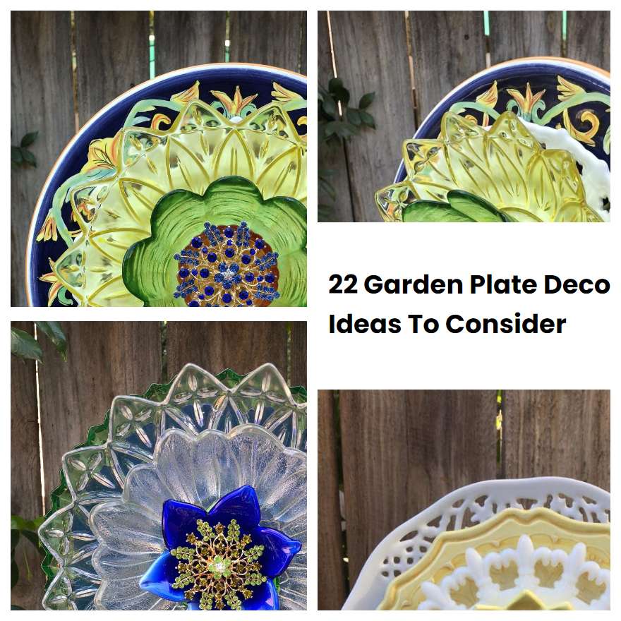 22 Garden Plate Decor Ideas To Consider SharonSable