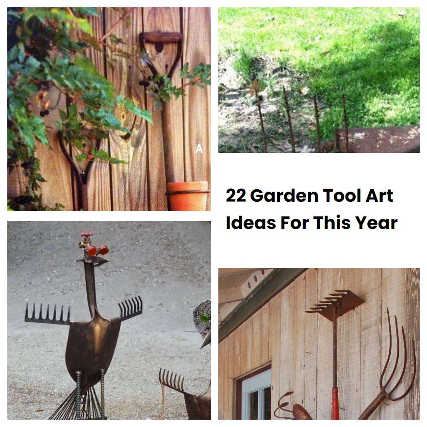 22 Garden Tool Art Ideas For This Year SharonSable
