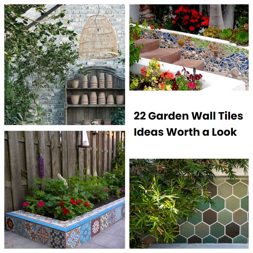 22 Garden Wall Tiles Ideas Worth a Look SharonSable