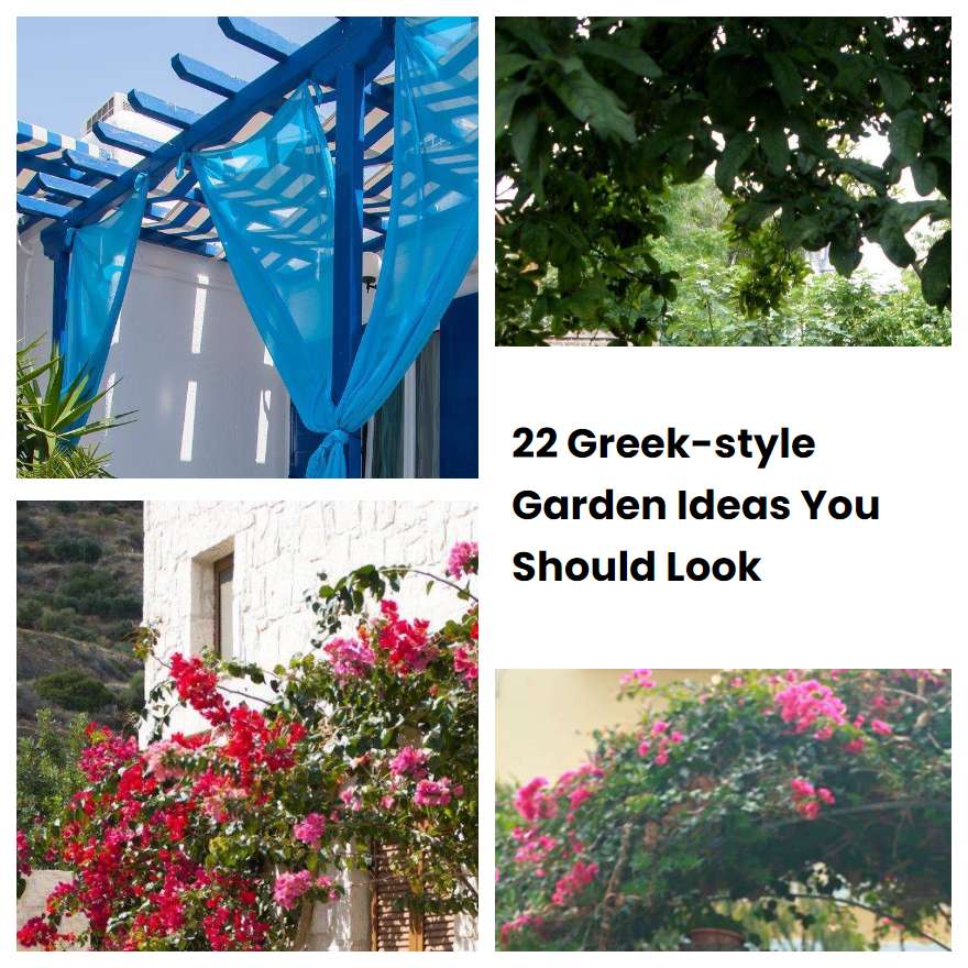 22 Greekstyle Garden Ideas You Should Look SharonSable