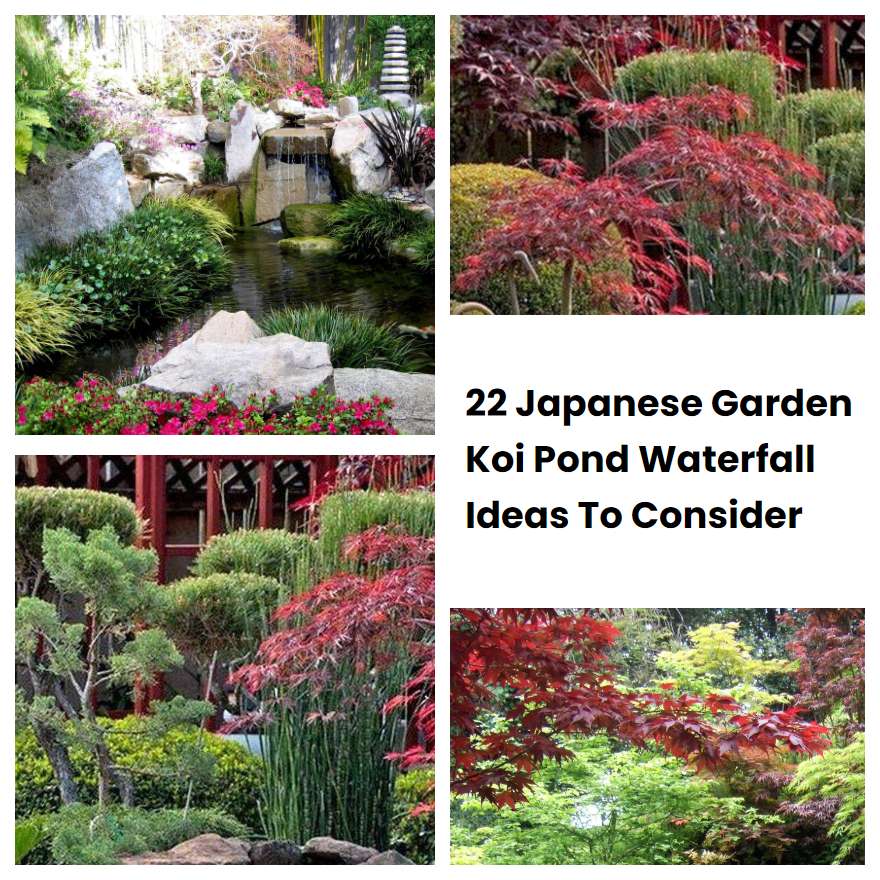 22 Japanese Garden Koi Pond Waterfall Ideas To Consider SharonSable