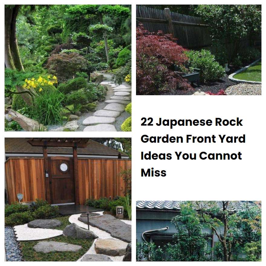 22 Japanese Rock Garden Front Yard Ideas You Cannot Miss