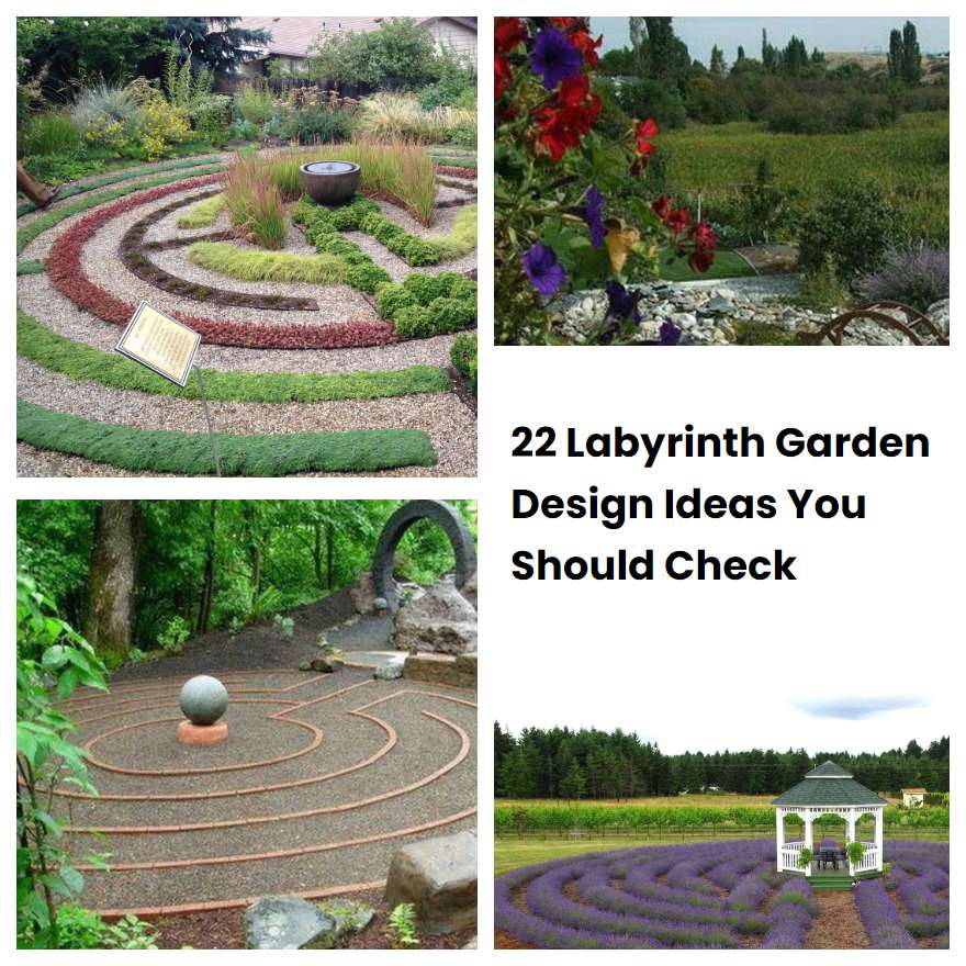 22 Labyrinth Garden Design Ideas You Should Check