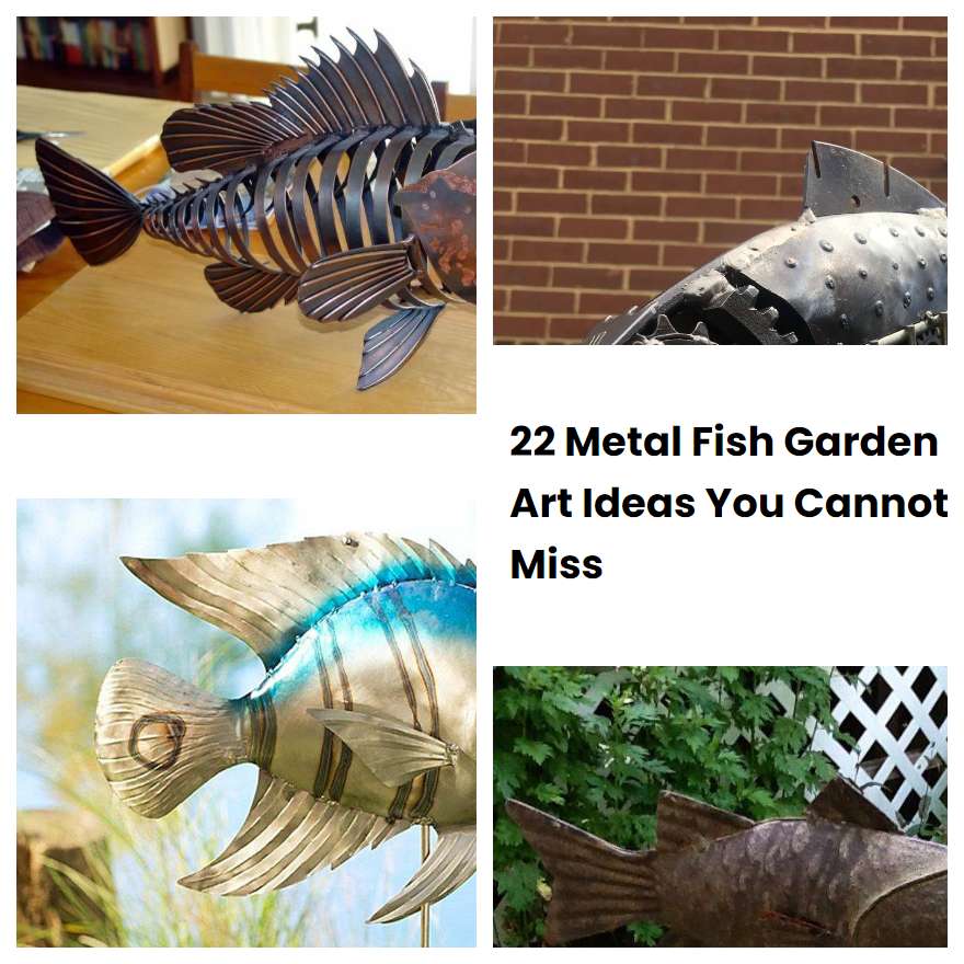22 Metal Fish Garden Art Ideas You Cannot Miss