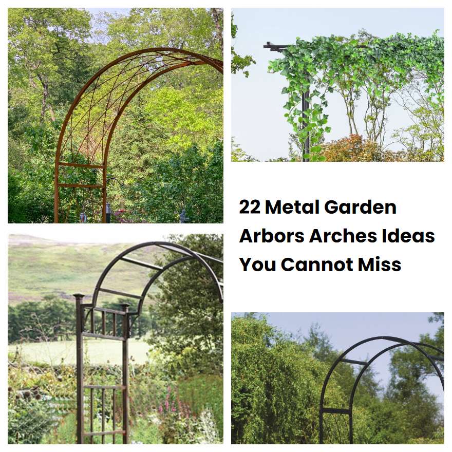22 Metal Garden Arbors Arches Ideas You Cannot Miss