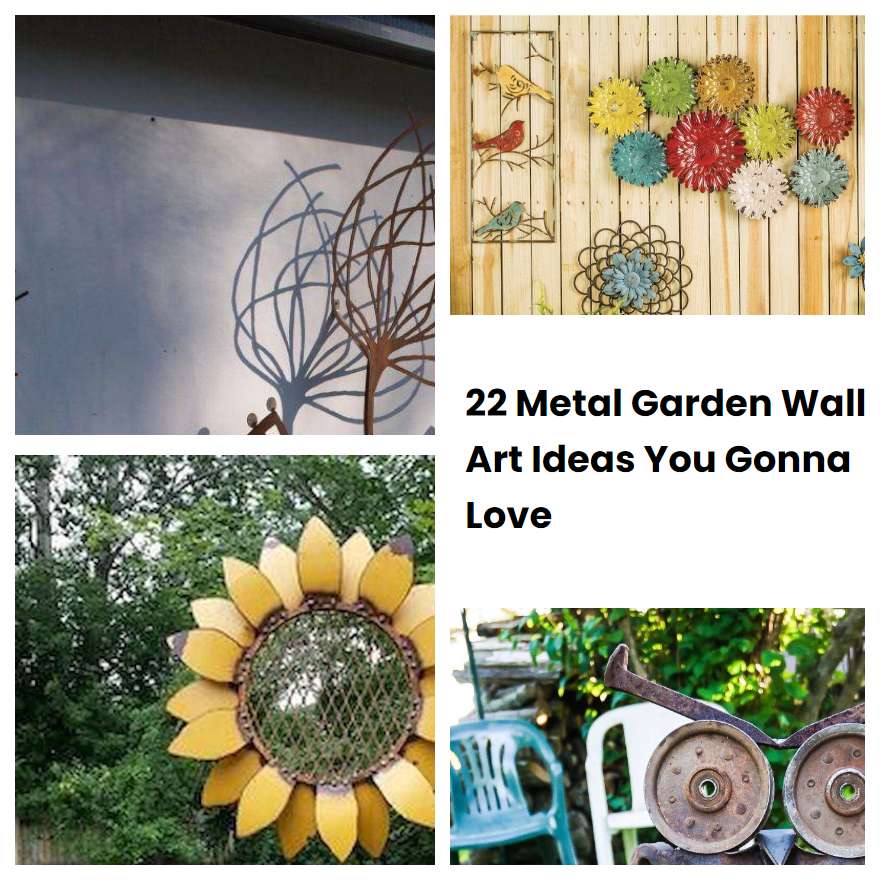 22 Metal Garden Wall Art Ideas You Gonna Love | SharonSable