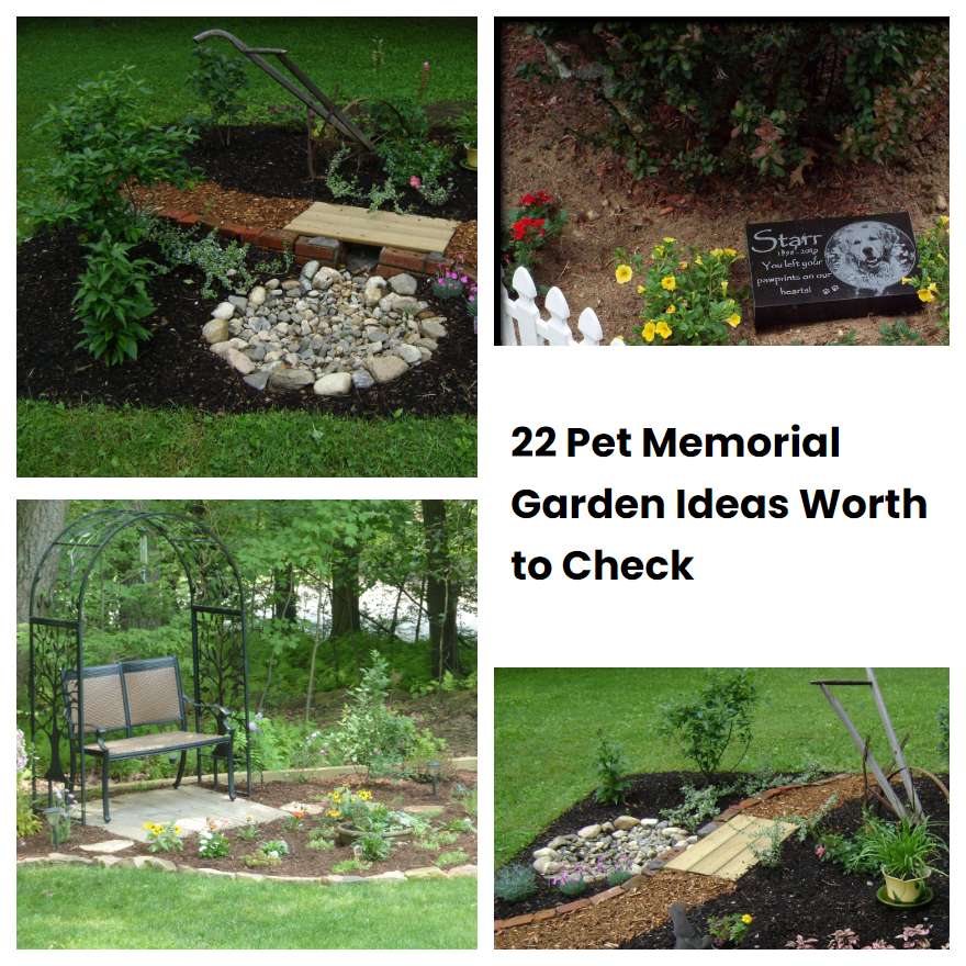 22 Pet Memorial Garden Ideas Worth to Check