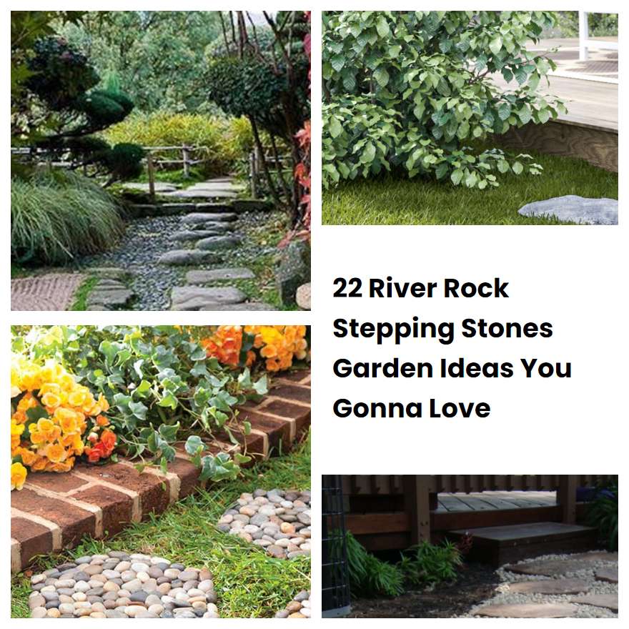 22 River Rock Stepping Stones Garden Ideas You Gonna Love