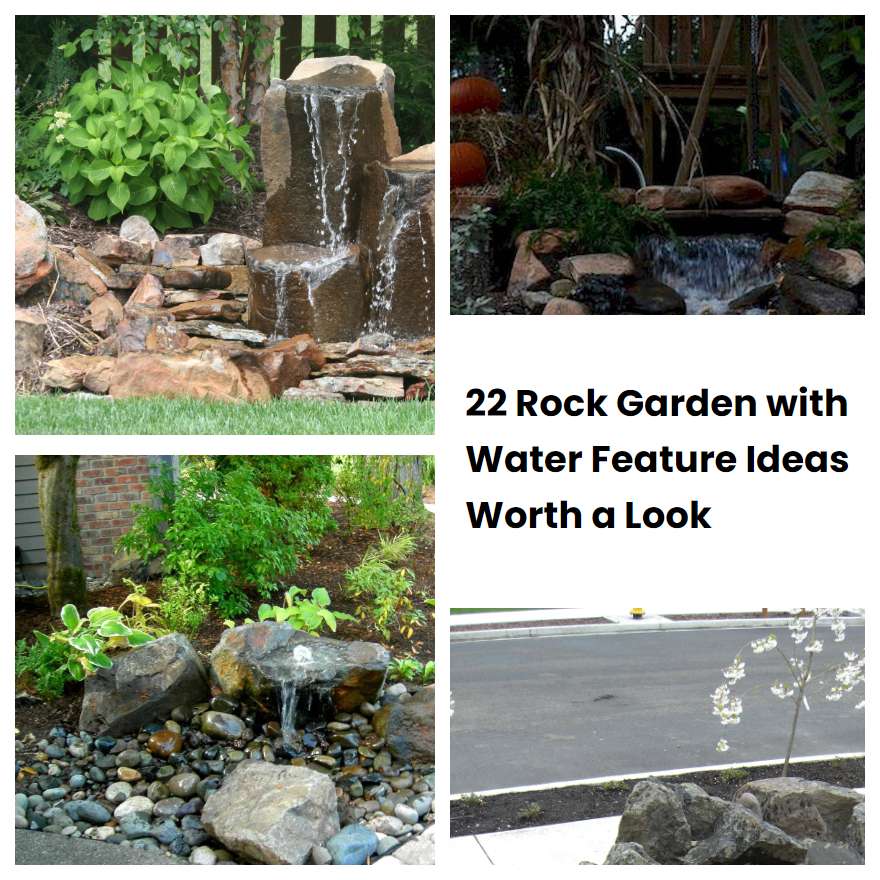 22 Rock Garden with Water Feature Ideas Worth a Look