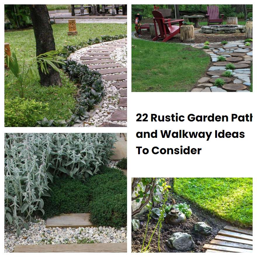 22 Rustic Garden Path and Walkway Ideas To Consider