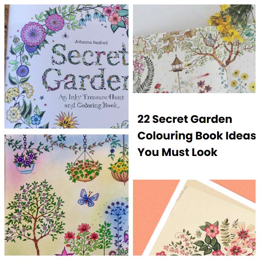 22 Secret Garden Colouring Book Ideas You Must Look