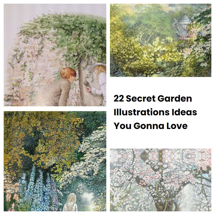 22 Secret Garden Illustrations Ideas You Gonna Love