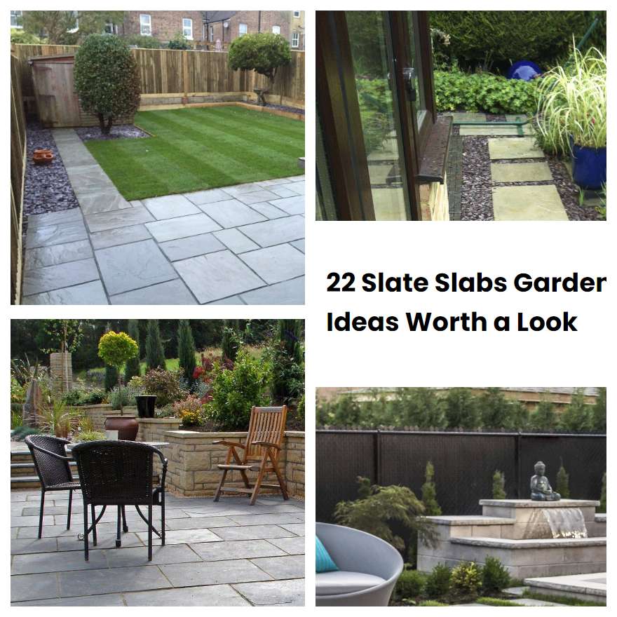 22 Slate Slabs Garden Ideas Worth a Look