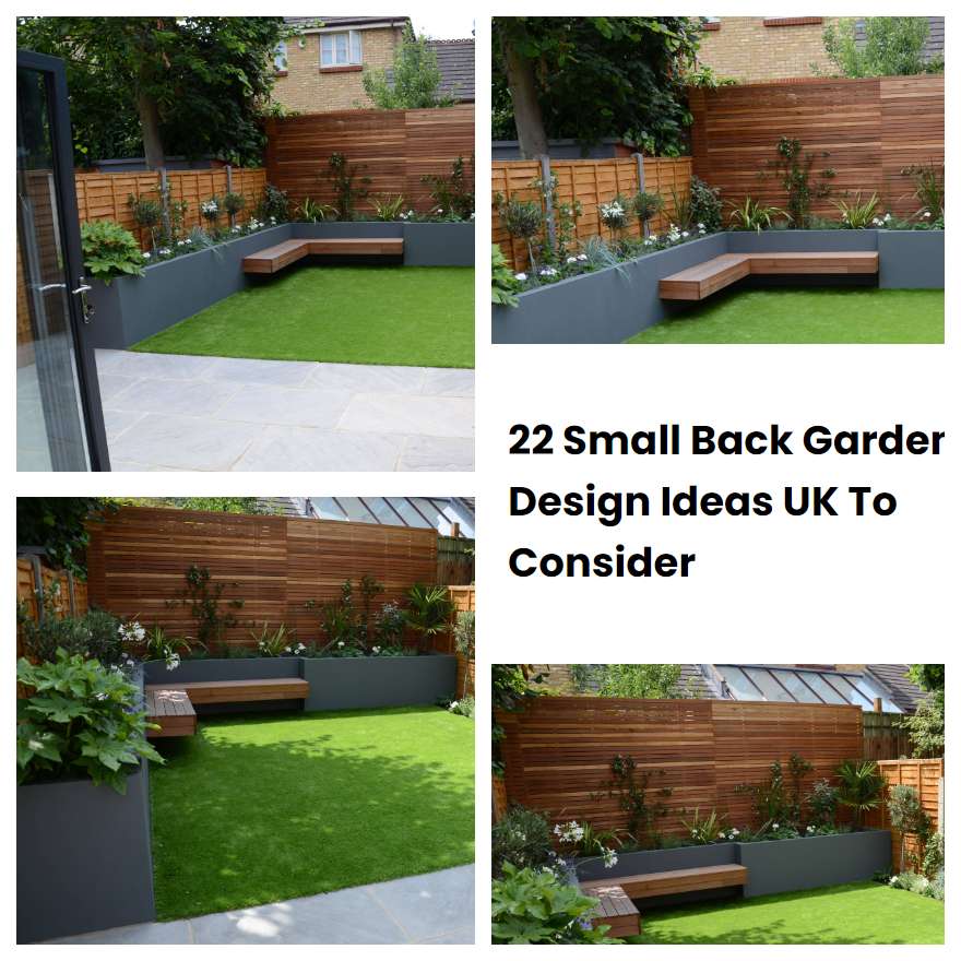 22 Small Back Garden Design Ideas UK To Consider