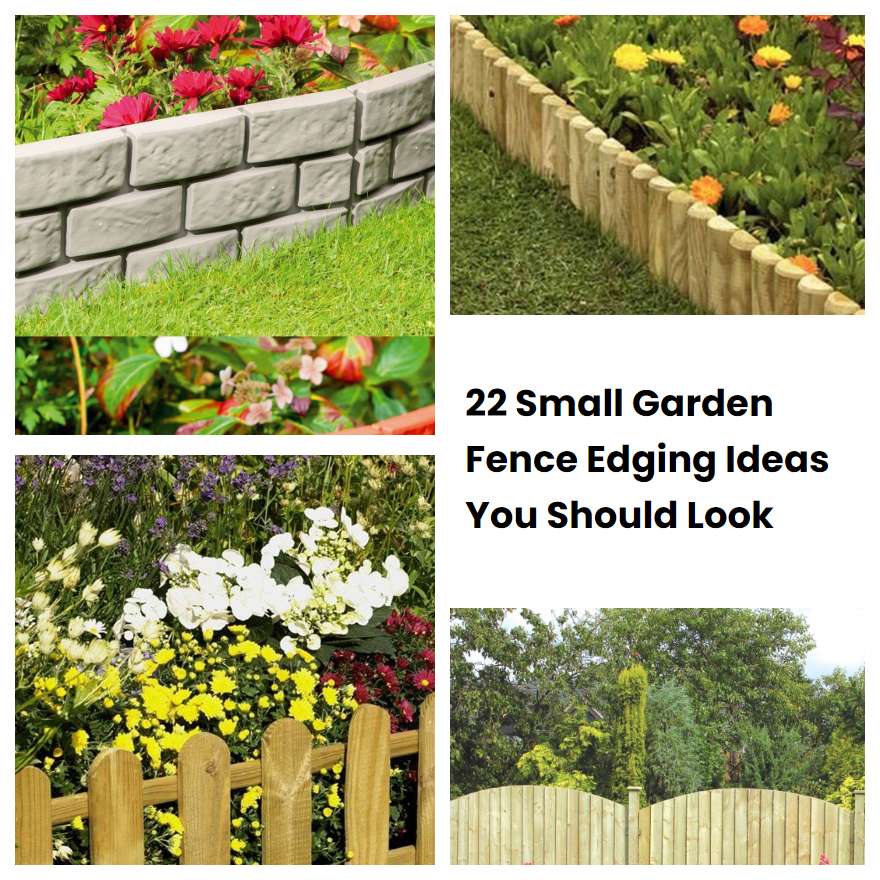 22 Small Garden Fence Edging Ideas You Should Look