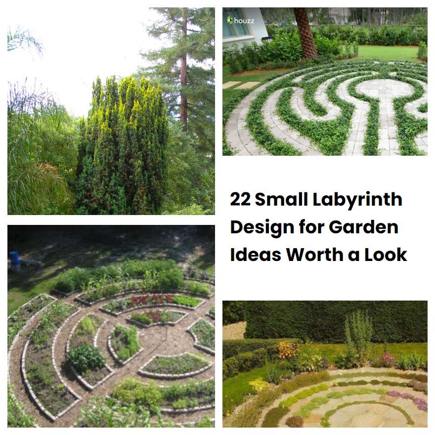 22 Small Labyrinth Design for Garden Ideas Worth a Look | SharonSable