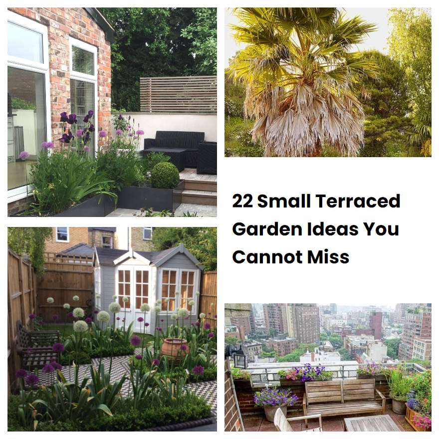 22 Small Terraced Garden Ideas You Cannot Miss
