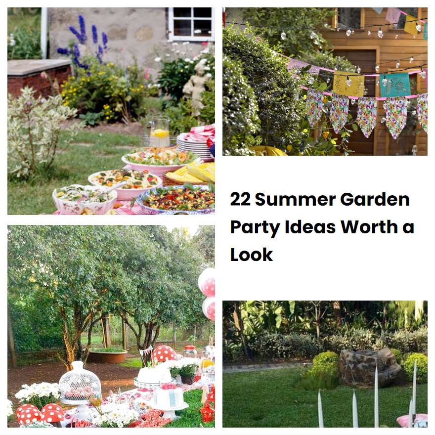 22 Summer Garden Party Ideas Worth a Look