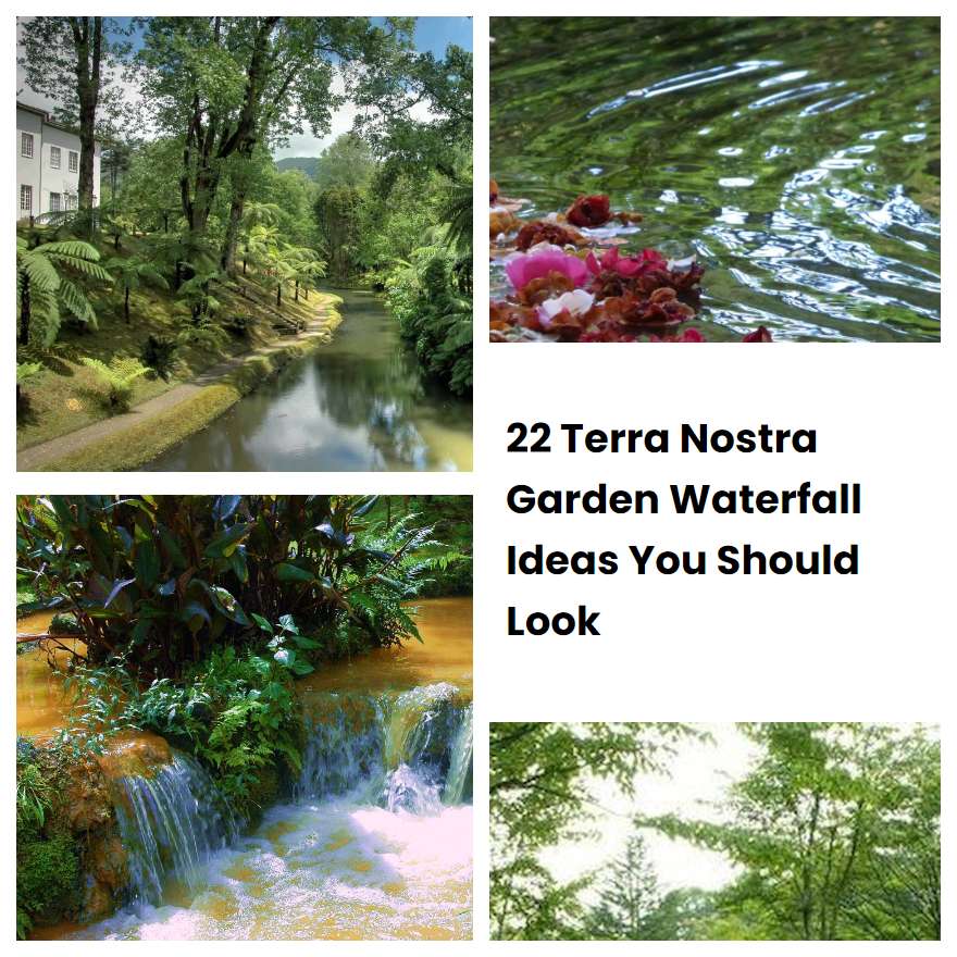 22 Terra Nostra Garden Waterfall Ideas You Should Look