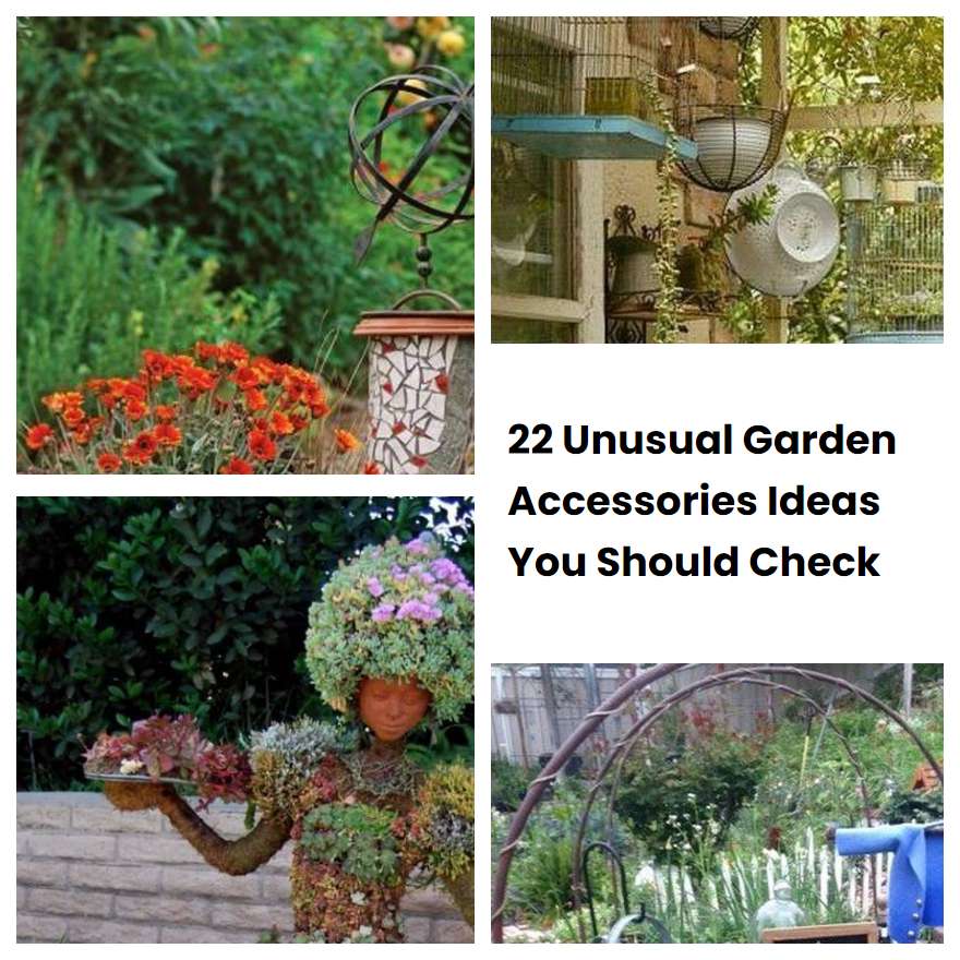 22 Unusual Garden Accessories Ideas You Should Check