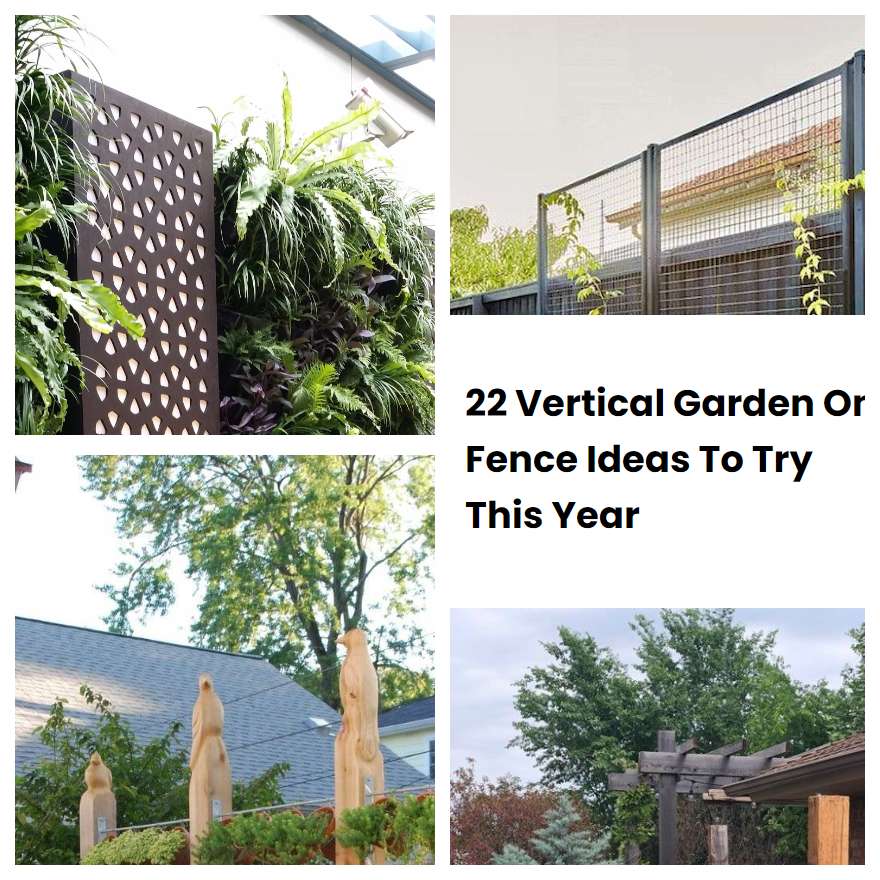 22 Vertical Garden On Fence Ideas To Try This Year SharonSable