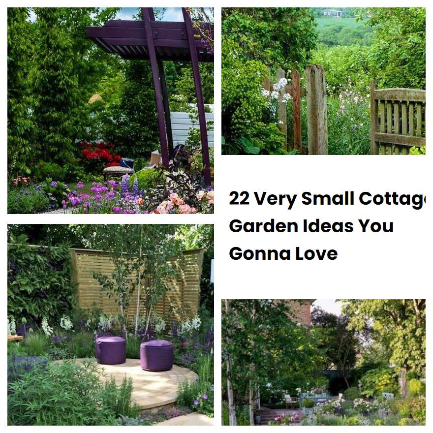 22 Very Small Cottage Garden Ideas You Gonna Love