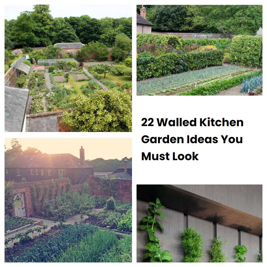 22 Walled Kitchen Garden Ideas You Must Look