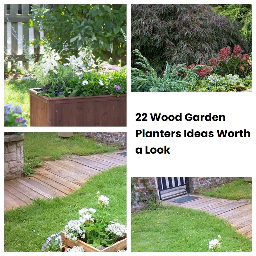 22 Wood Garden Planters Ideas Worth a Look SharonSable
