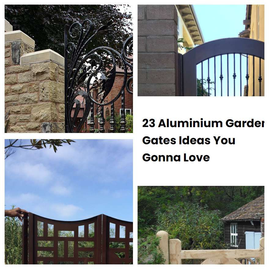 23 Aluminium Garden Gates Ideas You Gonna Love