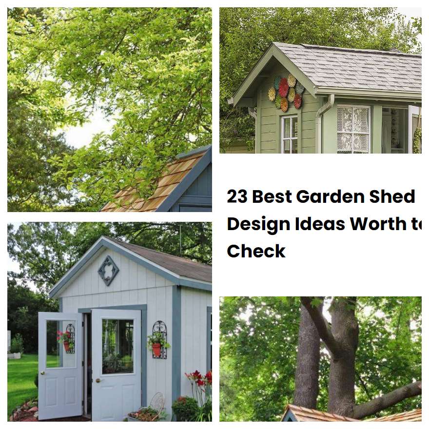 23 Best Garden Shed Design Ideas Worth to Check SharonSable