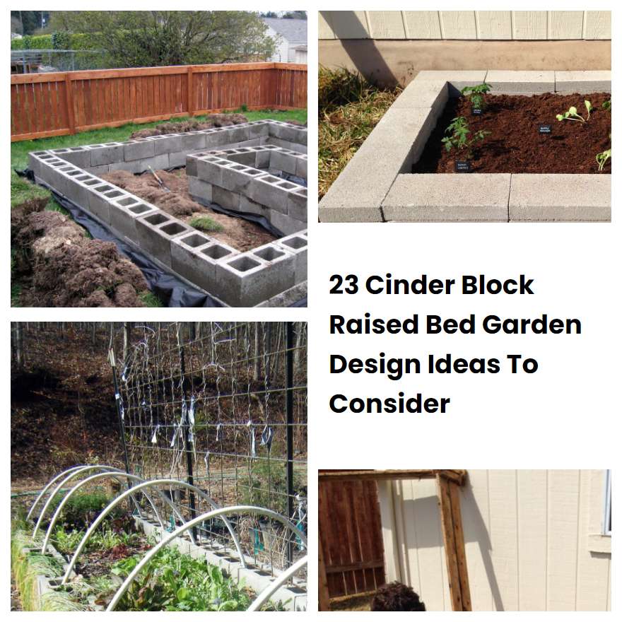 23 Cinder Block Raised Bed Garden Design Ideas To Consider