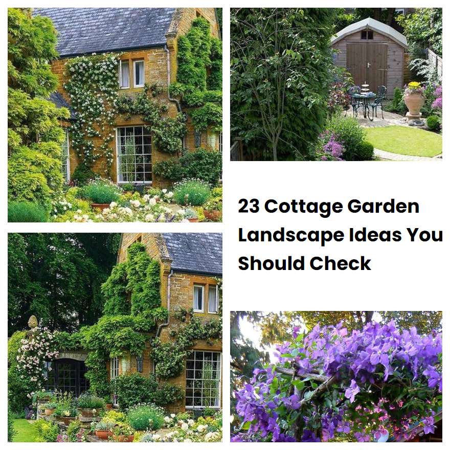 23 Cottage Garden Landscape Ideas You Should Check
