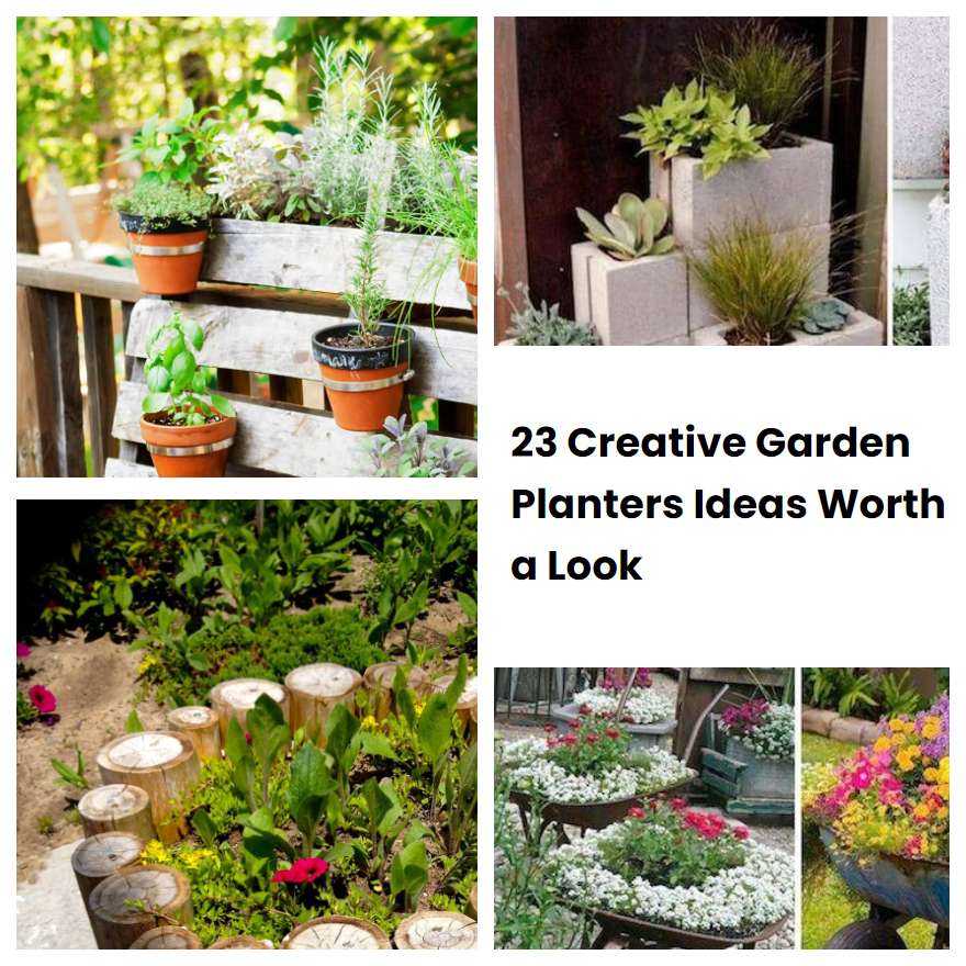 23 Creative Garden Planters Ideas Worth a Look SharonSable