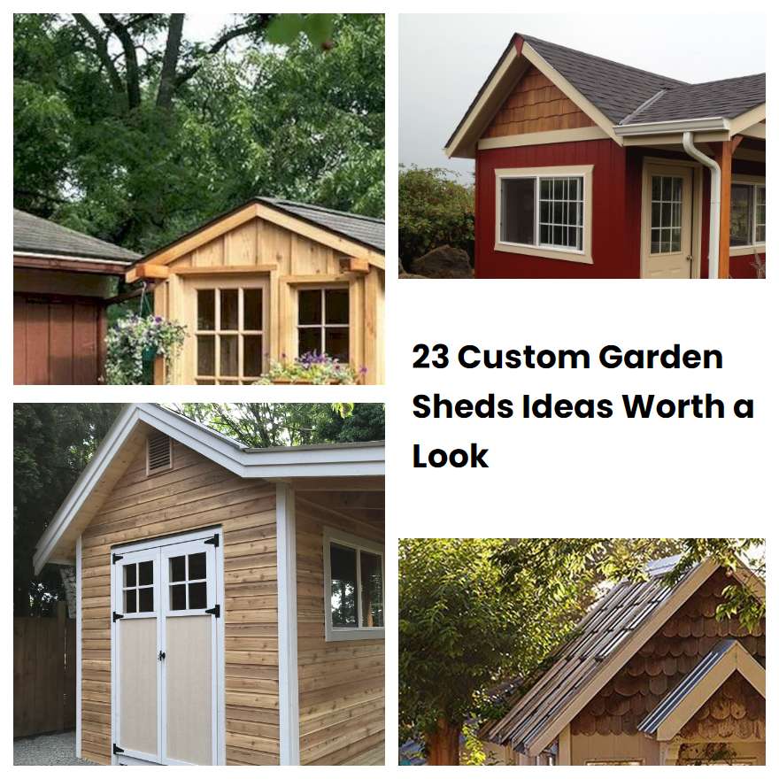23 Custom Garden Sheds Ideas Worth a Look SharonSable