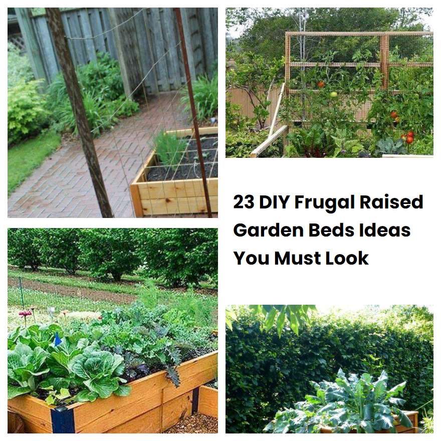 23 DIY Frugal Raised Garden Beds Ideas You Must Look