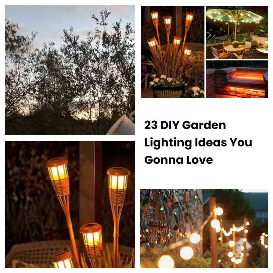 23 DIY Garden Lighting Ideas You Gonna Love