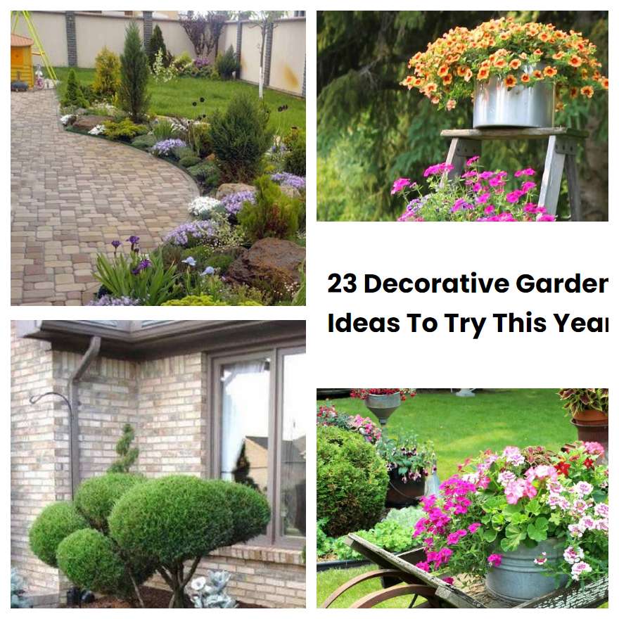 23 Decorative Garden Ideas To Try This Year SharonSable