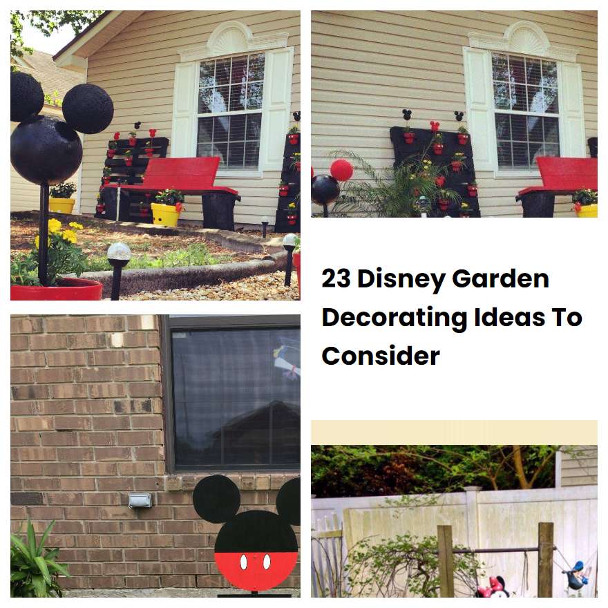 23 Disney Garden Decorating Ideas To Consider