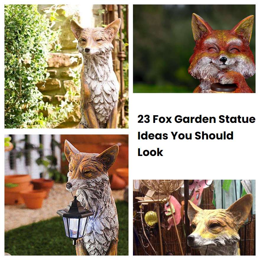 23 Fox Garden Statue Ideas You Should Look