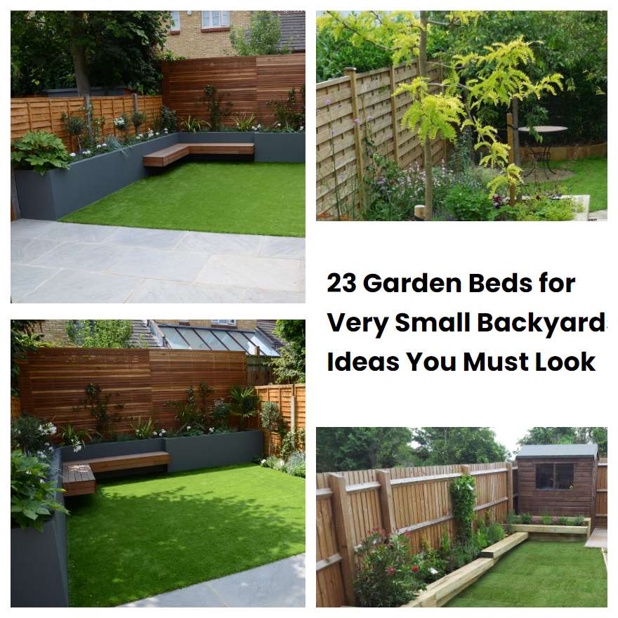 23 Garden Beds for Very Small Backyards Ideas You Must Look