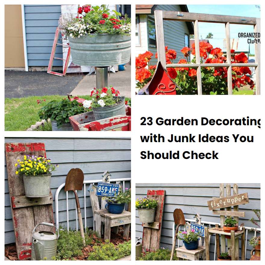 23 Garden Decorating with Junk Ideas You Should Check SharonSable