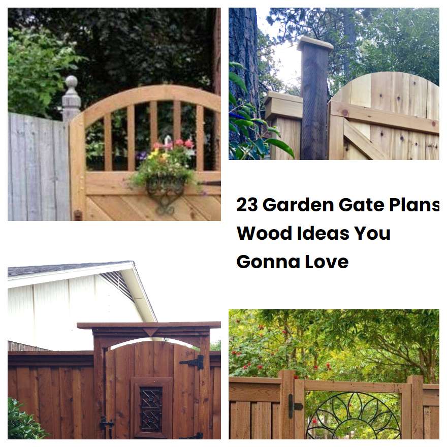 23 Garden Gate Plans Wood Ideas You Gonna Love
