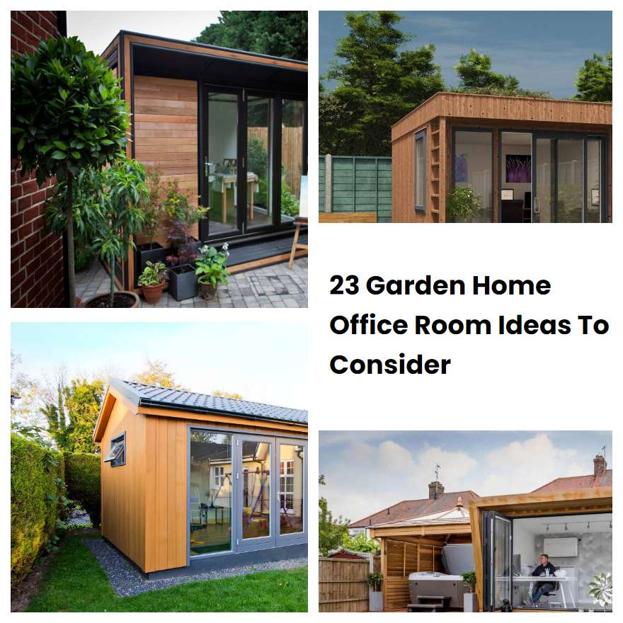 23 Garden Home Office Room Ideas To Consider