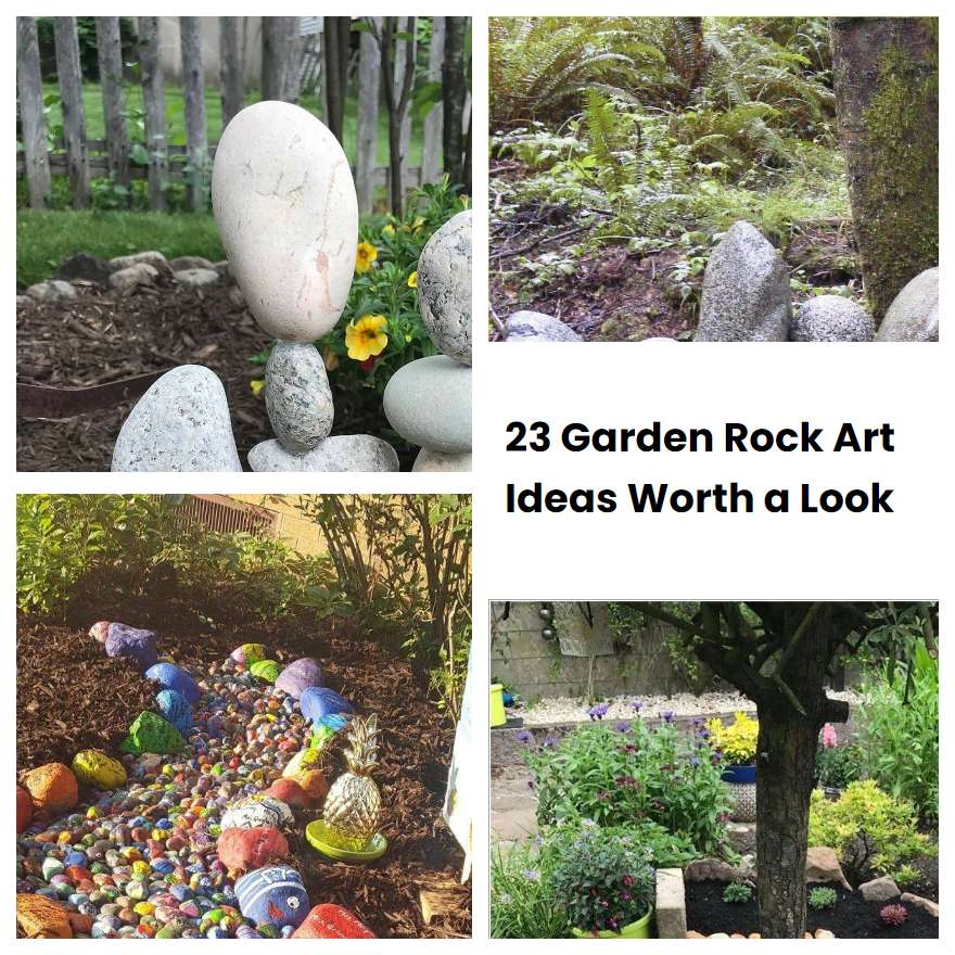 23 Garden Rock Art Ideas Worth a Look