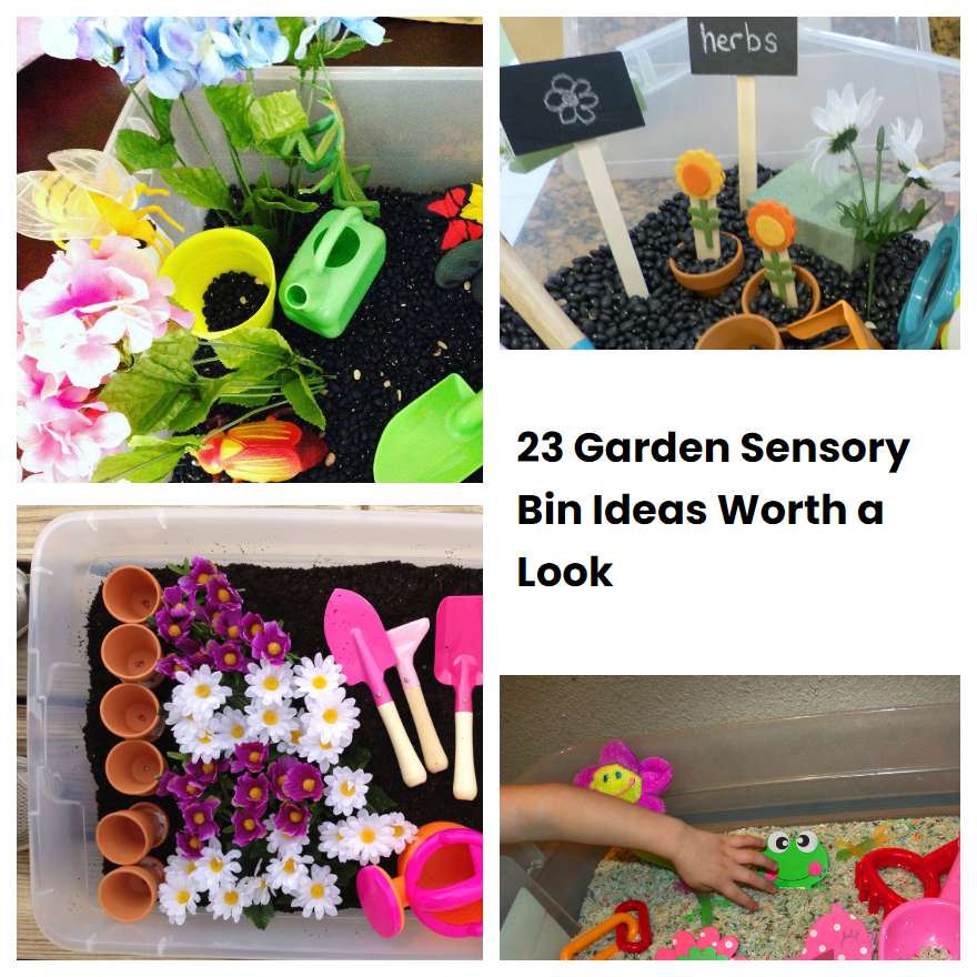 23 Garden Sensory Bin Ideas Worth a Look