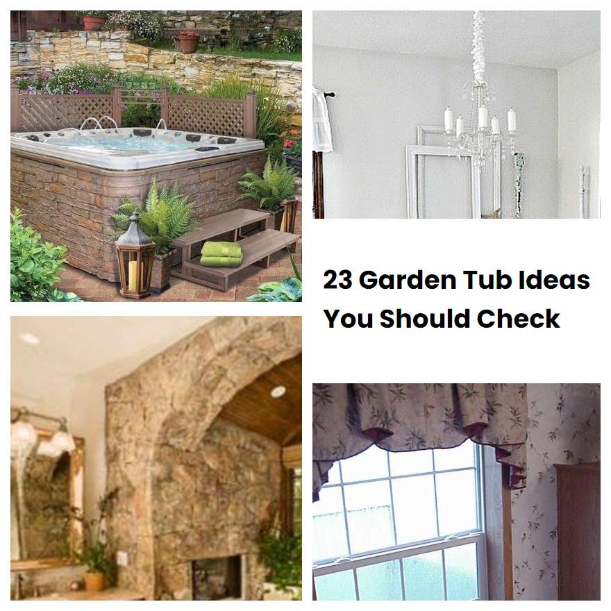 23 Garden Tub Ideas You Should Check SharonSable