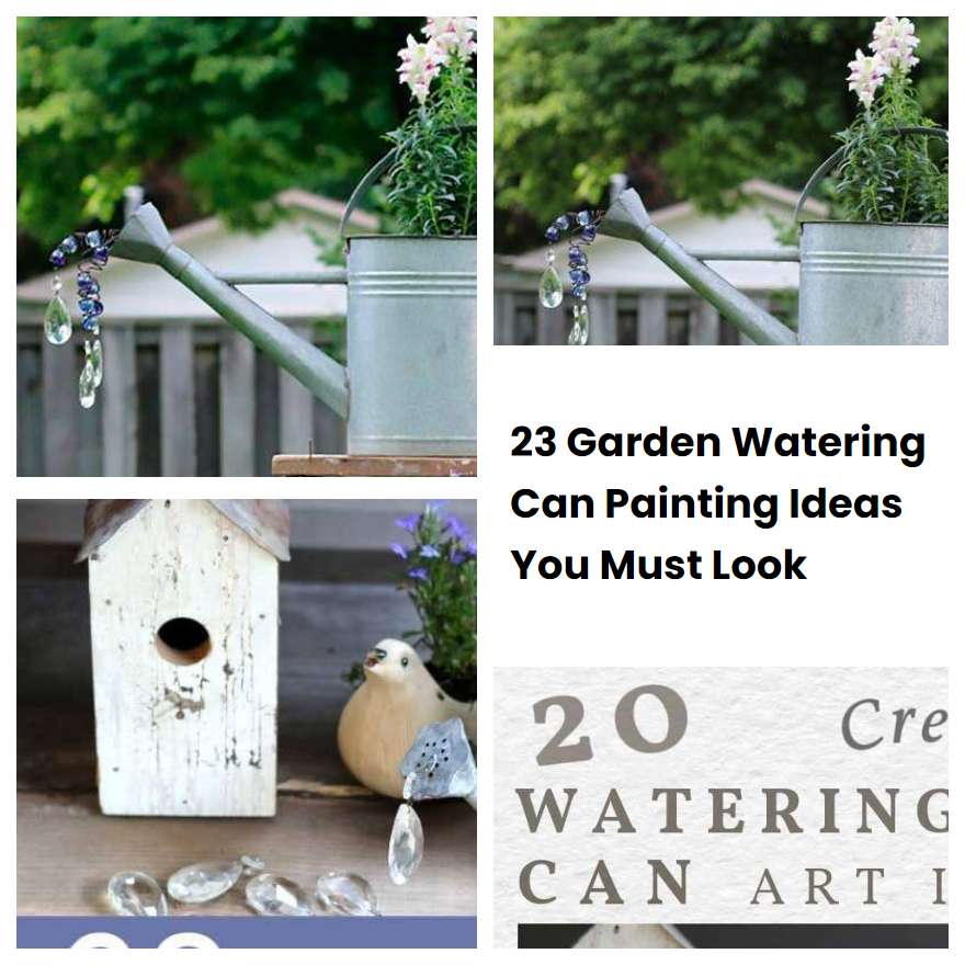 23 Garden Watering Can Painting Ideas You Must Look SharonSable