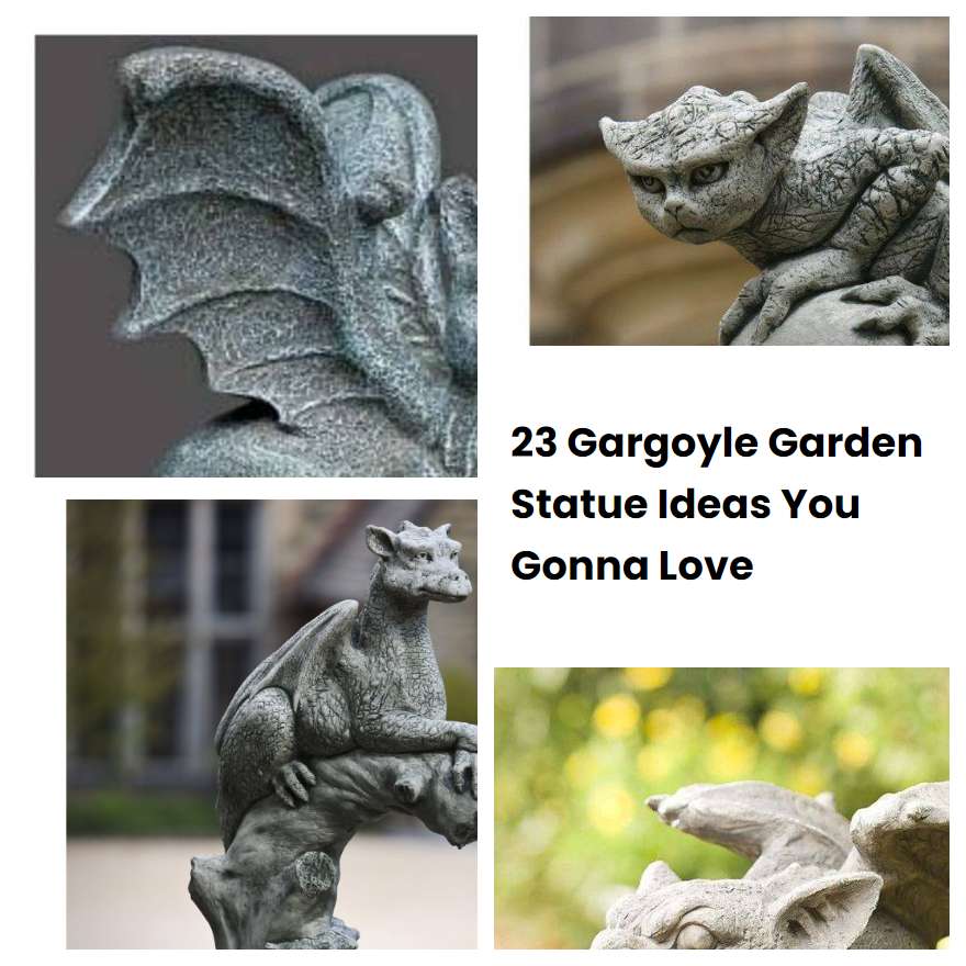 23 Gargoyle Garden Statue Ideas You Gonna Love