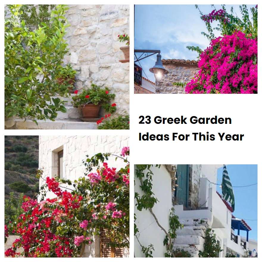 23 Greek Garden Ideas For This Year SharonSable