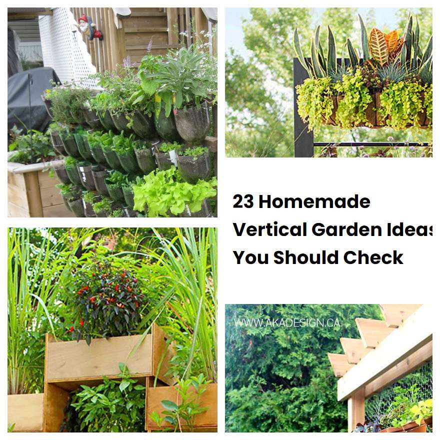23 Homemade Vertical Garden Ideas You Should Check SharonSable